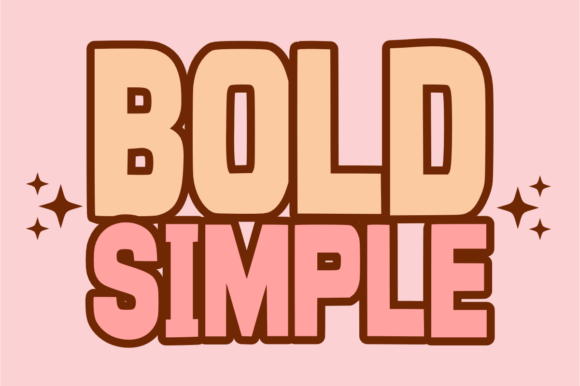 Bold Simple: A Display Font That Makes Your Brand Instantly Memorable