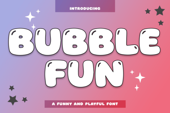Bubble Fun: A Display Font That Brings Lightness to Editorial Design