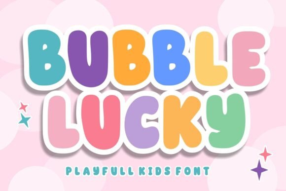Bubble Lucky: A Playful Display Font That Makes Your Brand Feel Friendly