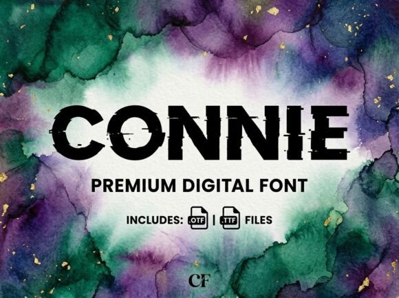 Connie: A Distinctive Display Font for Editorial Impact