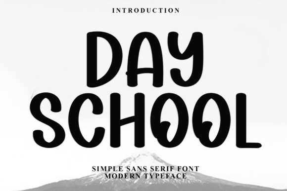 Day School: A Festive Display Typeface for Joyful Editorial Moments