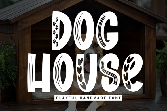 Dog House Font: A Playful Display Typeface That Delivers Personality