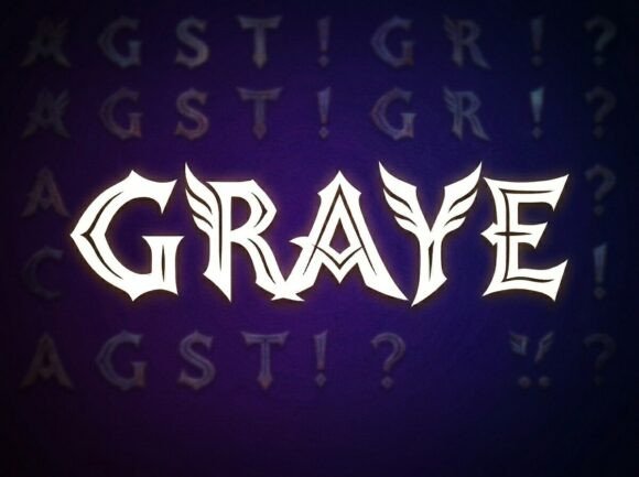 Graye: A Standout Display Font for Handmade Creators
