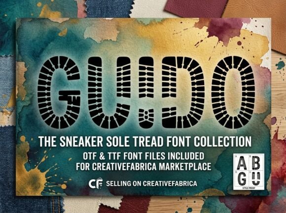 Guido: A Bold Display Font for Urban-Infused Branding