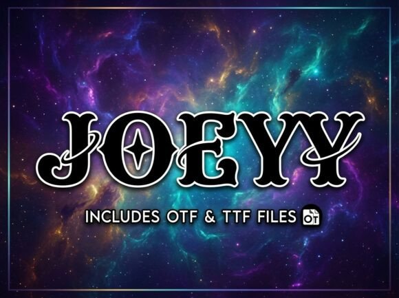 Joeyy: A Display Font That Commands Attention—Thoughtfully