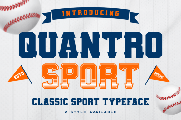 Quantro Sport: A Display Font That Commands Attention
