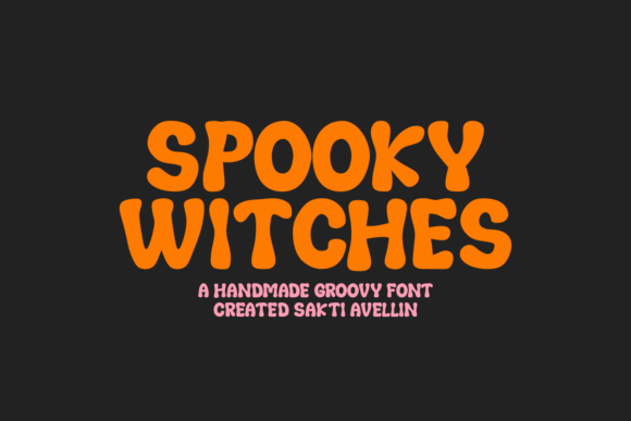 Spooky Witches: A Display Font That Commands Attention